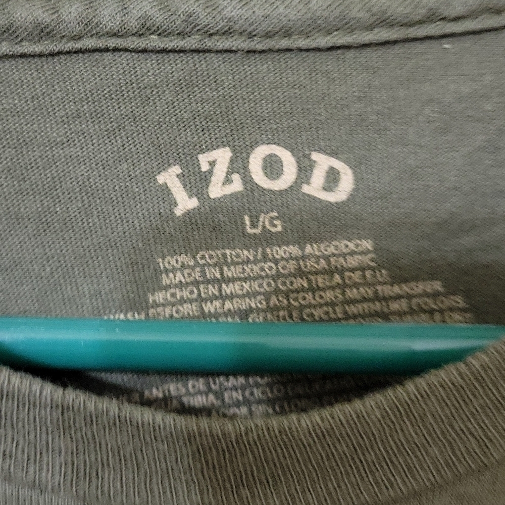 Men's Large Izod Short Sleeve T-Shirt - Picture 3 of 4